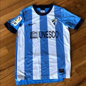 authentic Nike Malaga FC soccer jersey